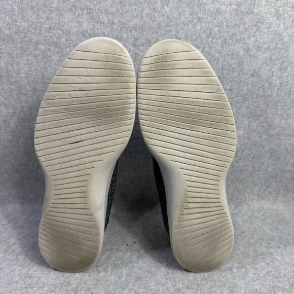 Allbirds Wool Runners Women’s Size 9 Grey White Low Top Casual Everyday Sneakers - Picture 8 of 9